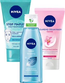 Nivea+Facial+Cleansers+150-200ml
