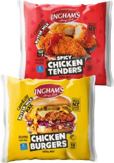 Ingham%26rsquo%3Bs+Crunchy+Fixx+Burgers+or+Tenders+500-600g