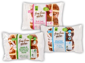 Woolworths+Free+From+Gluten+Hot+Cross+Buns+4+Pack