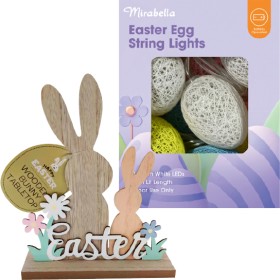 Easter+Battery+Operated+Egg+Shaped+Lights+or+Easter+Wooden+Bunny+Table+Top