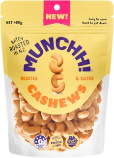 Munchh-Roasted-Cashews-Pistachios-Almonds-or-Mixed-Nuts-350-420g on sale
