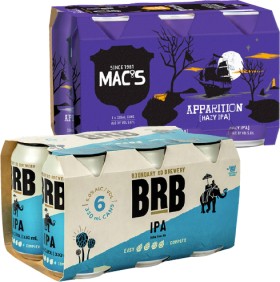 Macs-Craft-Beer-or-BRB-Cans-6-Pack on sale