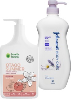 Johnsons-1L-or-Health-Basics-950ml-Body-Wash on sale