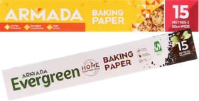 Armada-Baking-Paper-or-Evergreen-Compostable-Baking-Paper-15m on sale