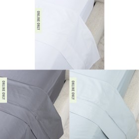 Design+Republique+500TC+100%25+Egyptian+Cotton+Flat+Sheets