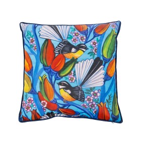 Design+Plus+Kiwiana+Indoor%2FOutdoor+Cushion+Piwakawaka