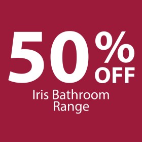50%25+off+Iris+Bathroom+Range