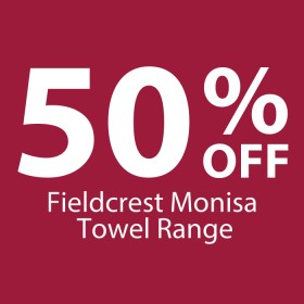 50%25+off+Fieldcrest+Monisa+Towel+Range