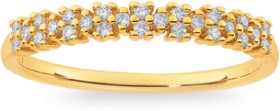 9ct-Diamond-Band on sale