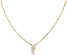 9ct-Diamond-Necklet on sale