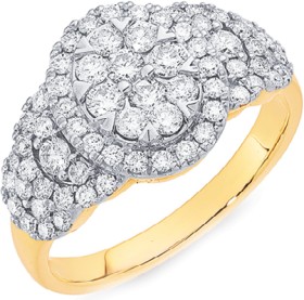 9ct%2C+Diamond+Oval+Ring