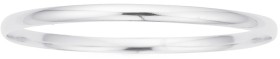 Sterling+Silver+7mmx64mm+Comfort+Bangle