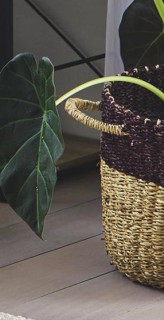 Astin+Sinclair+340mm+x+280mm+Tapered+Seagrass+Planter