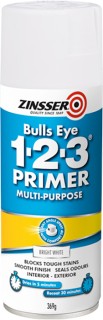 Zinsser-Bulls-Eye-123-Spray-Primer-in-White-369g on sale