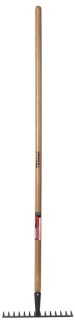 Trojan-14-Tines-Timber-Handle-Rake on sale