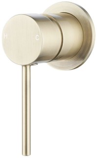 Mondella-Resonance-35mm-Pin-Lever-Shower-Mixer-in-Brushed-Brass on sale