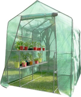 Holman+2m+Deep+Walk+in+Greenhouse+with+Misting+Kit