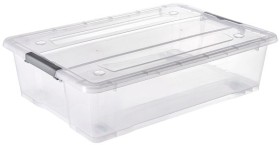 All-Set-34L-Underbed-Storage-Containers-in-Clear on sale