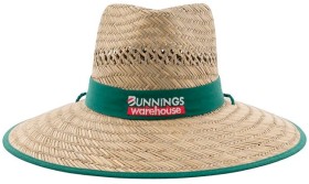 Bunnings-Large-Straw-Hat on sale