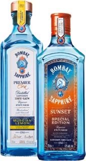Bombay+Sapphire+Gin+Sunset+700ml+or+Bombay+Sapphire+Premier+Cru+700ml