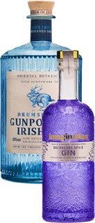 Drumshanbo-Gunpowder-Irish-Gin-700ml-or-Imagination-Blueberry-Spice-Gin-700ml on sale