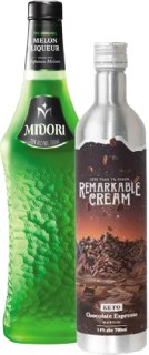 Suntory-Midori-Melon-1L-or-Remarkable-Cream-Keto-Range-700ml on sale