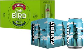 Emerson%26rsquo%3Bs+Pioneer+Little+Bird%2C+Liberty+Little+Liberty+Miniature+Hazy+Pale+Ale+6+x+330ml+Cans