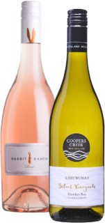 Rabbit-Ranch-Ros-or-Coopers-Creek-SV-Limeworks-Chardonnay-750ml on sale