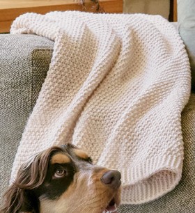Knitted+Throw