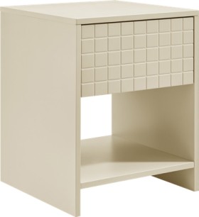 Astin-Sinclair-400-x-400-x-500mm-Oyster-Mosaic-Bedside-Table on sale