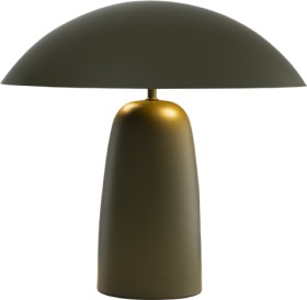 Astin+Sinclair+Orson+Mushroom+Table+Lamp+Olive