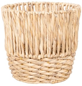 Lotus-Medium-Woven-Planter on sale