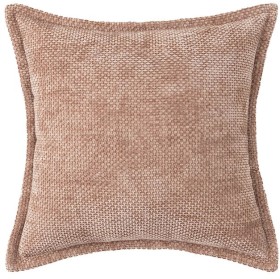 Astin+Sinclair+45cm+x+45cm+Light+Brown+Chenille+Basket+Weave+Cushion