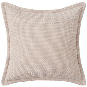 Astin-Sinclair-45cm-x-45cm-Beige-Chenille-Basket-Weave-Cushion on sale