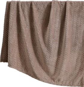 Astin-Sinclair-Textured-Plush-Throw-Taupe on sale