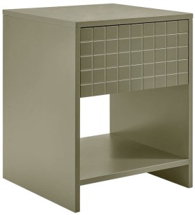 Astin+Sinclair+400+x+400+x+500mm+Olive+Mosaic+Bedside+Table