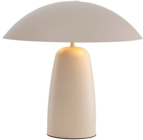 Astin+Sinclair+Oyster+Grey+Orson+Mushroom+Table+Lamp
