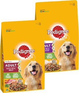 Pedigree-Dry-Dog-Food-25-3kg on sale