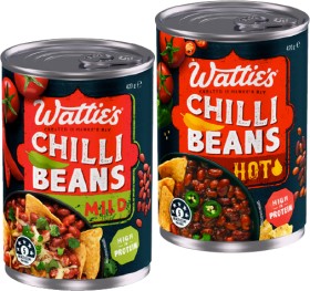 Wattie%26rsquo%3Bs+Chilli+Beans+420g