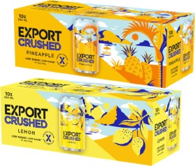 Export+Crushed+Cans+10+Pack