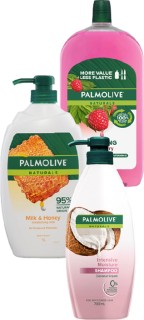 Palmolive-Body-Wash-1L-Foaming-Hand-Wash-Refill-1L-Shampoo-or-Conditioner-700ml on sale