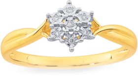 9ct%2C+Diamond+Cluster+Ring
