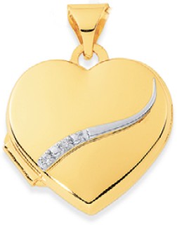 9ct%2C+Diamond+Puff+Heart+Locket
