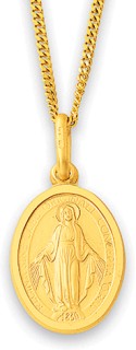 9ct-15mm-Madonna-Miraculous-Medal on sale
