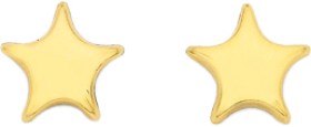 9ct+Star+Stud+Earrings