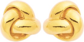 9ct-Knot-Studs on sale