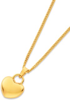 9ct-Heart-Pendant on sale