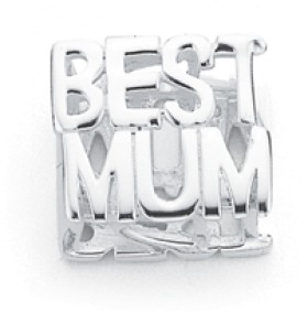 Sterling+Silver+Best+Mum+Charm