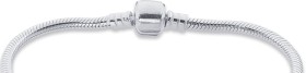 Sterling-Silver-20cm-Snake-Charm-Bracelet on sale