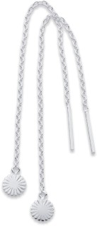 Sterling-Silver-Daisy-Thread-Earrings on sale